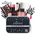 POPFEEL Makeup Kit ALL IN ONE Full Facial Makeup Set Eye Shadow Lip Gloss Eyeliner Makeup Brushes