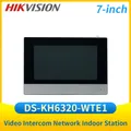 Hikvision DS-KH6320-WTE1 Indoor Station Monitor 7" Touchscreen POE WIFI Video Intercom