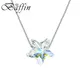 BAFFIN Simple Star Beaded Necklaces Pendant Crystals from Austria Silver Color Chain Necklaces For
