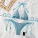 String Triangle Bikinis 2023 Brazilian Thong Swimsuit Women Sexy Swimwear Female Swimming Bathing