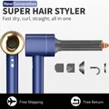 Super High Speed Hair Dryer For Hair With Curling Barrel 220V 1600W Styling Tool Hair Care & Styling