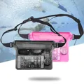 Waterproof Swimming Bag Ski Drift Diving Shoulder Waist Pack Bag Underwater Mobile Phone Bags Case