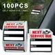 100pcs / Set Adhesive Labels Self Adhesive Labels For Oil Change Service Reminder Sticker Oil Change