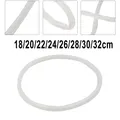 16/18/20/22/24/26/28/30/32cm Silicone Rubber Pressure Cooker Gaskets Replace Sealing Ring Home