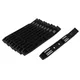 Retail 5 Pairs Hard Drive Rails Chassis Cage Accessories Drive Bay Slider Plastic Rails for 3.5 to