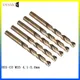 10PCS Twist Drill Bits 4.1 4.2 4.3 4.4 4.5 4.6 4.7 4.8 4.9 5.0mm HSS-CO M35 steel straight