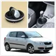 Car 5 Speed Gear Stick Shift Knob With Leather Boot For Skoda Fabia 2 II MK2 Combi 2007 2008 2009
