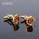 Cufflinks for Men and Women TOMYE XK21S029 High Quality Fashion Golden Buttons Formal Business Dress