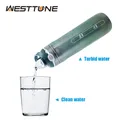 750ML Outdoor Water Filter Straw Bottle/Cup for Survival or Emergency Supplies Purification Water