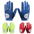 1 Pair Golf Gloves Kids Junior Children Left Hand Right Hand Rain Grip 3D Performance Mesh Non-slip