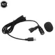 1.5m Wired Active Clip DV Lavalier Mini USB Microphone Stereo Professional Clip-on Mic for Gopro