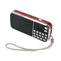 Portable Mini Speaker MP3 Audio Music Player Amplifier Support Flashlight AUX USB TF FM Radio