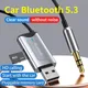 Bluetooth Receiver Car Kit Handsfree Call 3.5mm Jack TF Card Stereo Music Audio Usb Dongle Aux