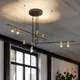 Scandinavian Post-modern wrought iron chandelier LED Creative Designer Tribes Chandelier Dining Room