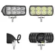 1Pcs 10w DRL LED Spot Flood Work Light Worklight 9-30V 4WD 12 Volt For Off Road Vehicle SUV Car
