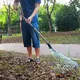Telescopic Metal Rake Garden Leaf Rake Gardening Leaves Rake Long Handle Claw Rake Nail Rake