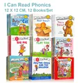 I Can Read Phonics 12 Books/Set English Story Picture Pocket Book for Kids Montessori Learning Toys