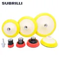 1/2/3/4/5/6/7" Plastic Backing Pad Car Wax Sanding Pad Hook Loop Sander Backer Plate For Angle