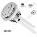 38mm Universal Dual Flush Toilet Water Tank Button Round Valve Push Button Flush Toilet Seat Water