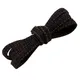 Weiou Premium Flat Denim Shoelaces With Metal Tips Cool Laces To Customize Your Kicks Blue Black