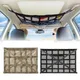 Car Ceiling Cargo Net Durable And Elastic Space Saving Car Trunk Roof Cargo Net Storage Bag Car