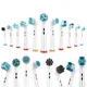 4 PCS Electric Toothbrush Replacement Brush Heads Suitable For Braun Oral B Electric Toothbrush -