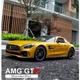 WELLY 1:24 Mercedes-Benz AMG GT R Alloy Metal Diecast Cars Model Inital Toy Car Children Boy Toys