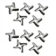 10X For Moulinex Meat Grinder Knife Mincer Blade Kitchen Appliance Parts For HV2 HV3 HV4 HV6 HV8