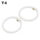 T4 Annular Tubes Fluorescent 10W 12W Tri-phosphor Light AC 220V Magnifying Glass Circular Bulb G10q