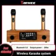 YARMEE Professional Echo Wireless Karaoke Singing System include 2Channel Microphone Bluetooth