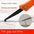 Professional Tile Gap Repair Tool Cleaning and Removal Grout Hand Tools Notcher Collator Tile Gap
