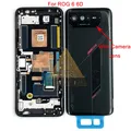 6.78"Grade AAA For Asus ROG 6 6D Battery Cover Housing For Asus ROG Phone 6 Back Cover Case+Sticker