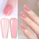 BORN PRETTY Transparen Gel Nail Polish Pink Jelly Nude Semi Transparent French Nail Camouflage UV