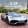 1/24 Mercedes-benz One Alloy Car Model Car Children's Toy Car Open Gift Ornaments Metal Sound And