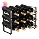 DEOUNY 1PCS Iron Wine Bottle Holder Glass Drying Household Champagne Collecter Storage Wine Rack Bar