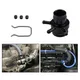Turbo Boost Tap Adapter Oil Catch Tank Exhaust Plug For VW Audi 2.0T FSI TSI TFSI MK5 GTI B7 A4 TT