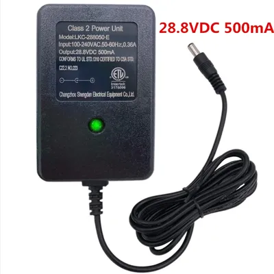 24V Charger for Ride On Car, 24 Volt Kids Battery Charger for Baby Carriage Ride Toy , 28.8VDC 500mA