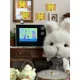 Retro Mini TV Can Be Played Cartoon Toy Dollhouse Scene Model Miniature Television Model Toys