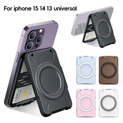 For Magsafe Magnetic Card Holder Wallet For iPhone iPhone 14 15 Pro/ Pro Max/ 13 Pro Max/ 13 Pro 12