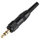 Pureline Jack 3.5mm with Lock Plug for Sony Microphone Earphone D11 Bee D16 Stereo Monitor Small