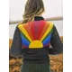 Winter Coat for Women Very Warm Padded Jacket Fashion Rainbow Down Coat 2022 Streetwear Outwear