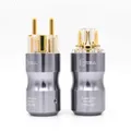 Krell power EU Schuko version 24k gold plated Schuko power plug Audio power plug HIFI Power supply