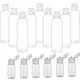 5Pcs 5ML-100ML Clear Empty Plastic Bottles Travel Size Bottles w/ Flip Cap Sample Bottle For Liquids