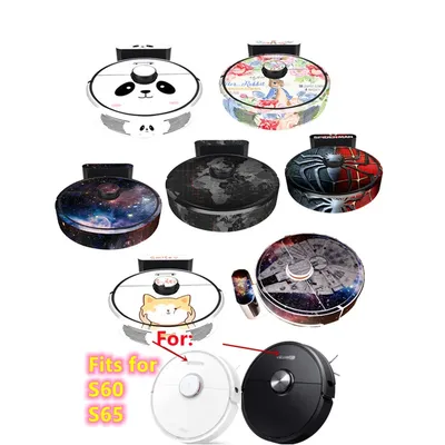 Niedlicher Aufkleber für Xiaomi Roboter Staubsauger Roborock S6 S60 S65 T6 Schutzfolie Aufkleber Image