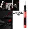 Dspiae ES-P tragbare elektrische schärfen/schleifer stift elektro werkzeug rot schwarz stift typ mini schleifer schärf maschine typ-c rot