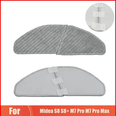 Polyester Mop Stoff Pads für Midea S8 S8 M7 Pro M7 Pro Max Staubsauger Ersatz Wipe Mop Lappen Image