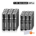 AA 1.5V Li-ion Rechargeable Battery+1.5V AAA Li-ion Rechargeable Batteries with LCD Smart 1.5V