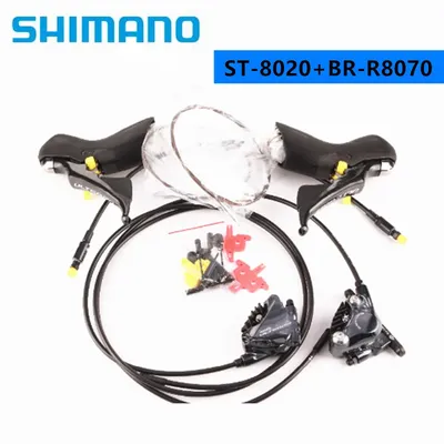 Shimano Ultegra R8020/R8025/R8070 + R8070 shifter Hebel R8070 Hydraulische Scheiben Bremse Flache