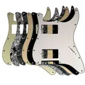 Pleroo Gitarre Pickguards Keine Kontrolle Loch Mit 11 Schrauben Für Fender ST HH Strat Gitarre Mit