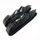 One pair High-end thickening Black shoulder strap for violin viola cello guitar erhu